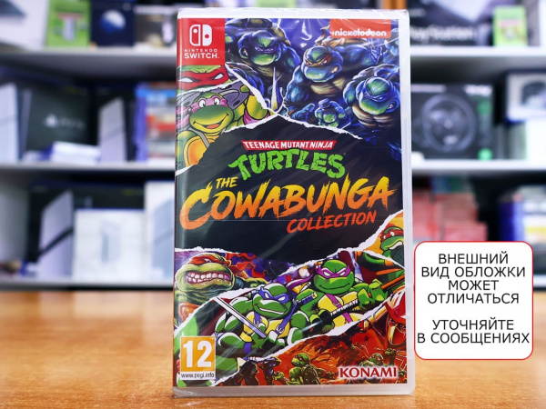 Teenage Mutant Ninja Turtles: The Cowabunga Collection [Nintendo Switch, английская версия] - интернет-магазин GameShock г. Челябинск