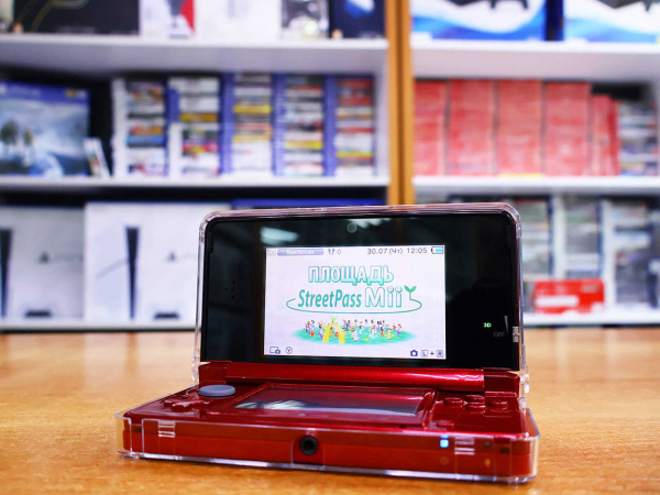 Nintendo 3DS Metallic Red + карта памяти 64gb, прошитая (БУ) - интернет-магазин GameShock г. Челябинск