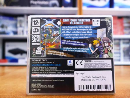 The World Ends with You [Nintendo DS, АНГЛ, БУ] - интернет-магазин GameShock г. Челябинск