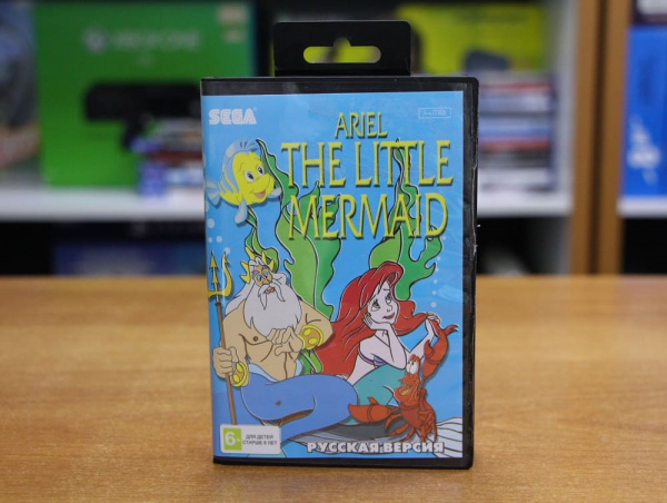 Картридж (16 бит) Ariel The Little Mermaid для Сеги - интернет-магазин GameShock г. Челябинск Картридж (16 бит) Ariel The Little Mermaid для Сеги - интернет-магазин GameShock г. Челябинск