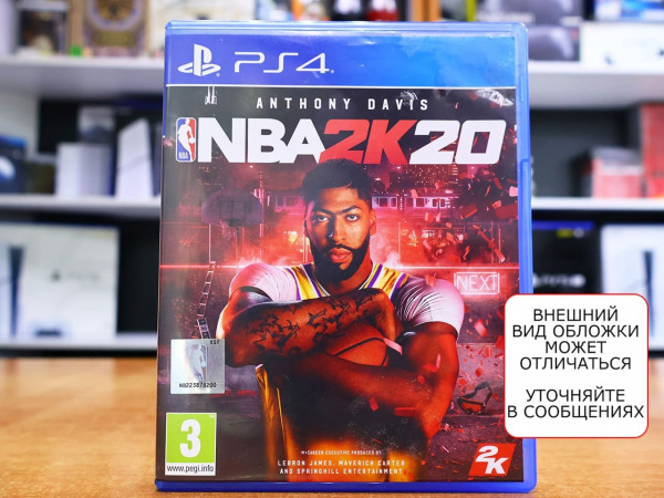 NBA 2K20 (PS4, АНГЛ, БУ) - интернет-магазин GameShock г. Челябинск