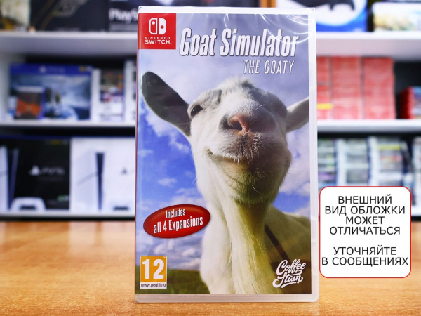 Goat Simulator: The Goaty (Nintendo Switch, русские субтитры) - интернет-магазин GameShock г. Челябинск Goat Simulator: The Goaty (Nintendo Switch, русские субтитры) - интернет-магазин GameShock г. Челябинск
