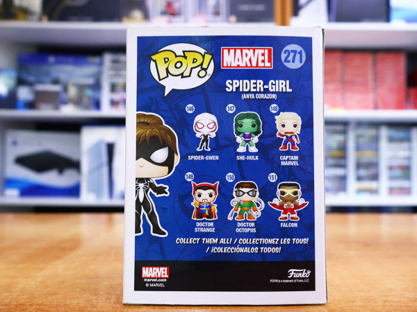Фигурка Funko POP! Marvel: Spider-Girl (Anya Corazon) 271 - интернет-магазин GameShock г. Челябинск Фигурка Funko POP! Marvel: Spider-Girl (Anya Corazon) 271 - интернет-магазин GameShock г. Челябинск