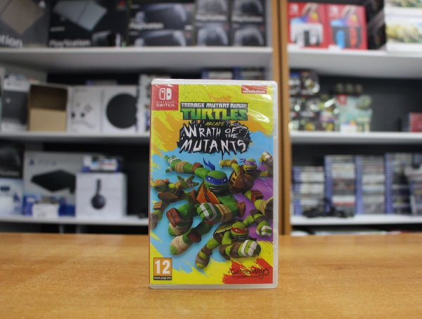Teenage Mutant Ninja Turtles: Wrath of the Mutants (Nintendo Switch, английская версия) - интернет-магазин GameShock г. Челябинск