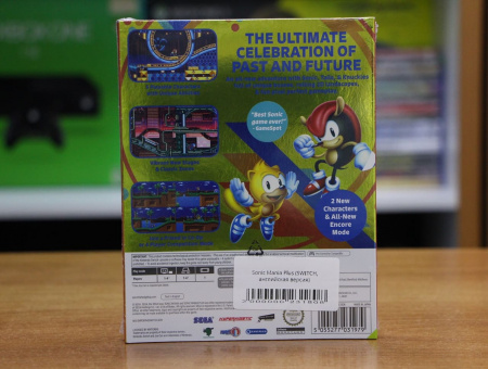 Sonic Mania Plus с Артбуком (Nintendo Switch, английская версия) - интернет-магазин GameShock г. Челябинск