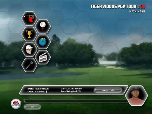 Tiger Woods 08 (Xbox 360, АНГЛ, БУ) - интернет-магазин GameShock г. Челябинск