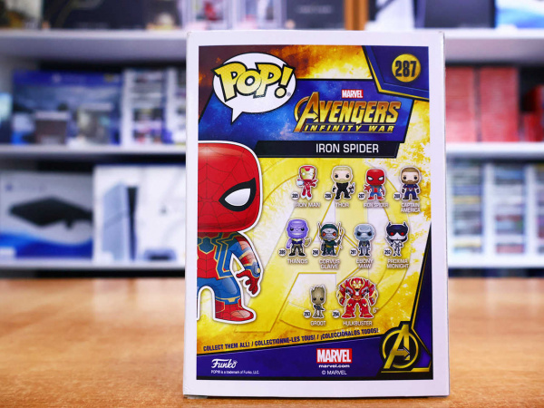 Фигурка Funko POP! Marvel Avengers Infinity War: Iron Spider 287 - интернет-магазин GameShock г. Челябинск Фигурка Funko POP! Marvel Avengers Infinity War: Iron Spider 287 - интернет-магазин GameShock г. Челябинск