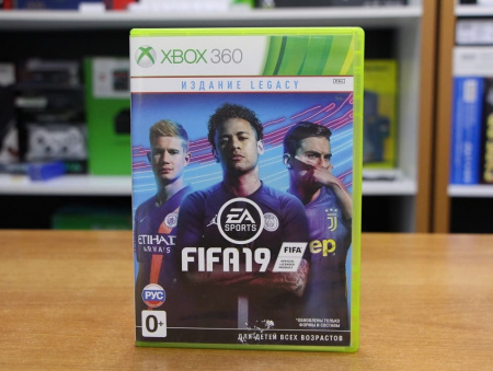 FIFA 19 Legacy Edition (Xbox 360, РУС, БУ) - интернет-магазин GameShock г. Челябинск