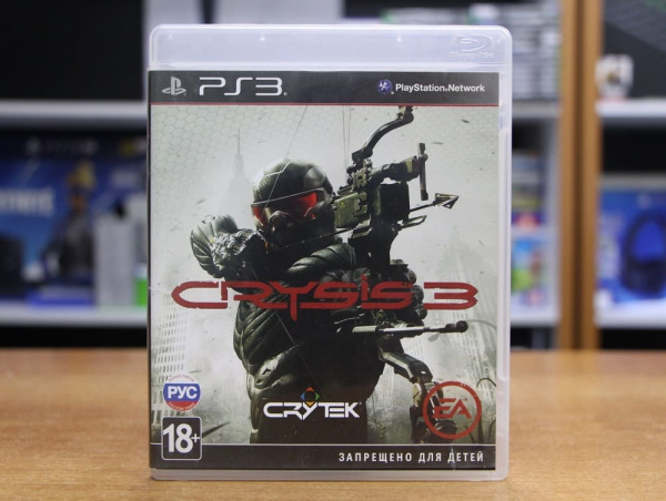 Crysis 3 (PS3, РУС, БУ) - интернет-магазин GameShock г. Челябинск