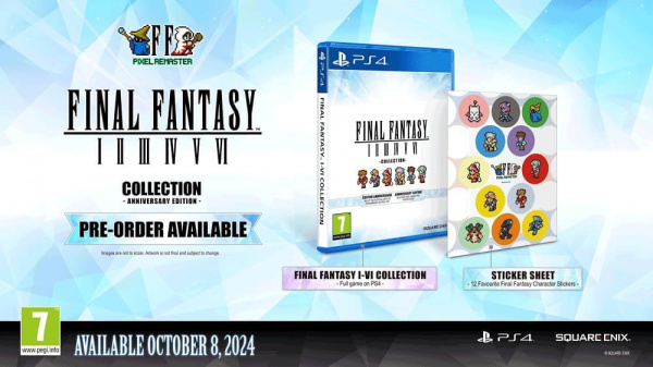 Final Fantasy I-VI (1-6) Collection - Anniversary Edition (PS4, русские субтитры) - интернет-магазин GameShock г. Челябинск