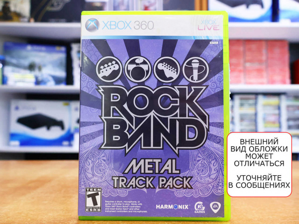 Rock Band: Metal Track Pack (Xbox 360, АНГЛ, БУ) (NTSC) - интернет-магазин GameShock г. Челябинск Rock Band: Metal Track Pack (Xbox 360, АНГЛ, БУ) (NTSC) - интернет-магазин GameShock г. Челябинск