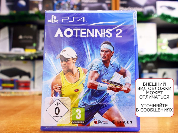 AO Tennis 2 [PS4, русские субтитры] - интернет-магазин GameShock г. Челябинск