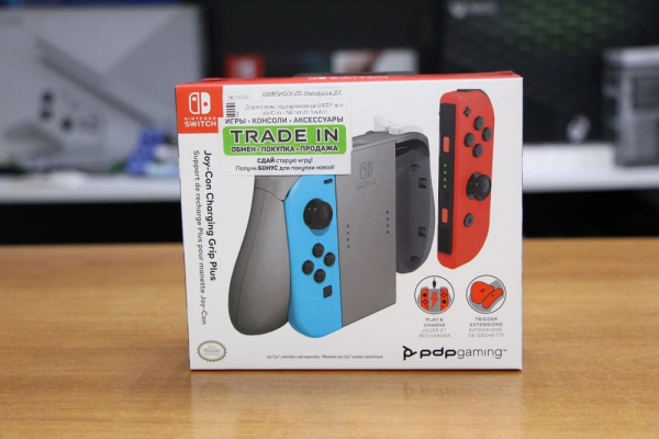Держатель подзаряжающий PDP для Pro Joy-Con - Nintendo Switch - интернет-магазин GameShock г. Челябинск