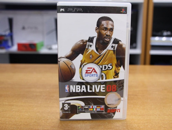NBA Live 08 [PSP, БУ] - интернет-магазин GameShock г. Челябинск