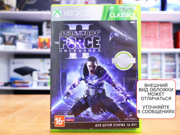 Star Wars: The Force Unleashed II (2) (Xbox 360, АНГЛ, БУ) - интернет-магазин GameShock г. Челябинск