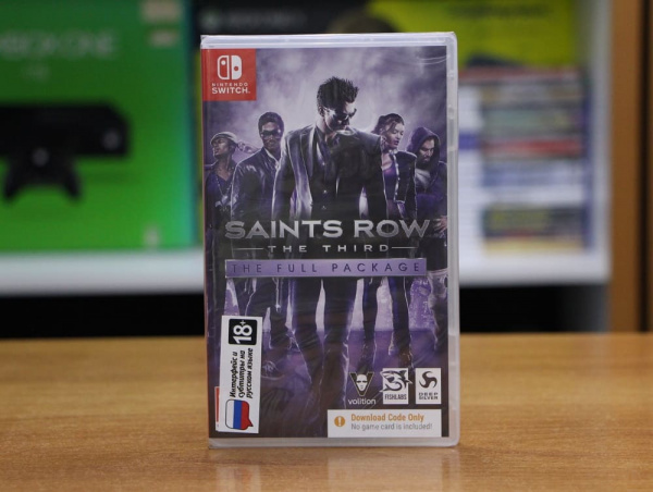 Saints Row: The Third (3) - The Full Package (код загрузки) (Nintendo Switch, русские субтитры) - интернет-магазин GameShock г. Челябинск