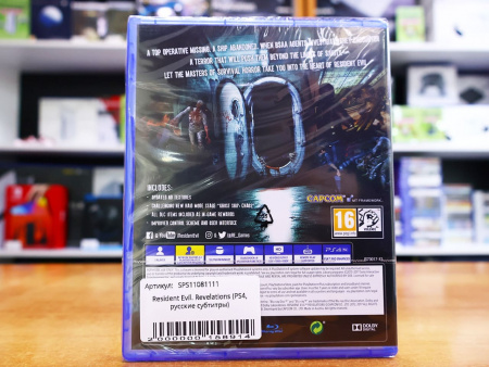 Resident Evil: Revelations (PS4, русские субтитры) - интернет-магазин GameShock г. Челябинск