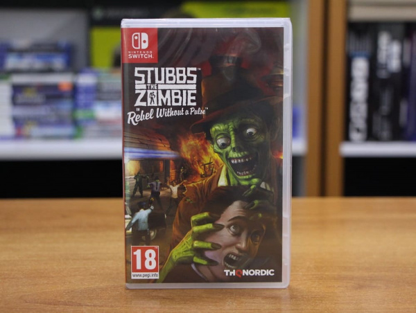 Stubbs the Zombie in Rebel Without a Pulse (Nintendo Switch, русские субтитры) - интернет-магазин GameShock г. Челябинск