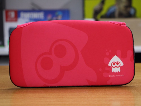 Защитный чехол Quick Pouch Collection "Splatoon 2 Pink" для Nintendo Switch/Lite - интернет-магазин GameShock г. Челябинск