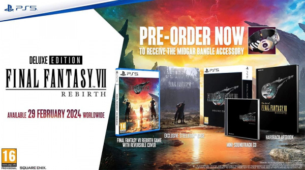 Final Fantasy VII (7) Rebirth - Deluxe Edition (PS5, английская версия) - интернет-магазин GameShock г. Челябинск