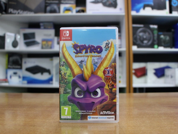 Spyro Reignited Trilogy (Nintendo Switch, АНГЛ, БУ) - интернет-магазин GameShock г. Челябинск