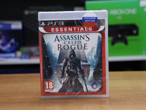 Assassin’s Creed: Изгой (Rogue) (Essentials) [PS3, русская версия] - интернет-магазин GameShock г. Челябинск