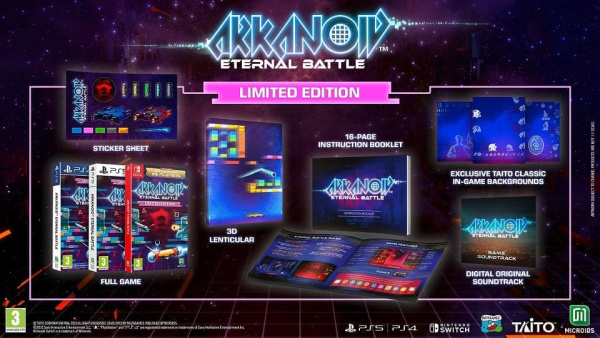 Arkanoid Eternal Battle - Limited Edition [Nintendo Switch, русские субтитры] - интернет-магазин GameShock г. Челябинск