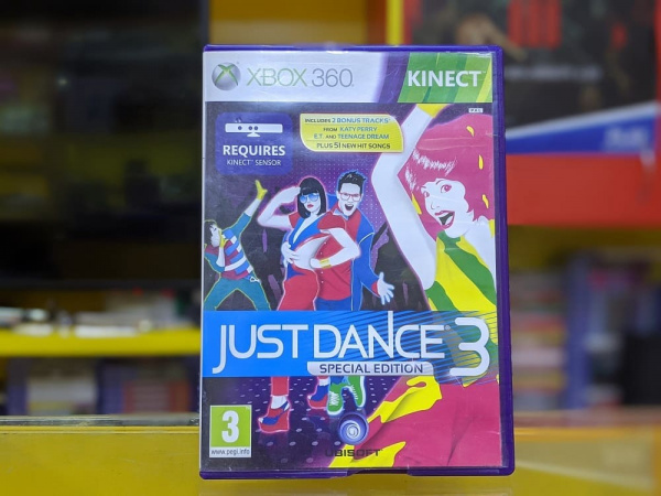 Just Dance 3 (Xbox 360, АНГЛ, БУ) - интернет-магазин GameShock г. Челябинск
