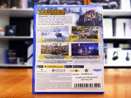 SnowRunner (PS5, русские субтитры, БУ) - интернет-магазин GameShock г. Челябинск